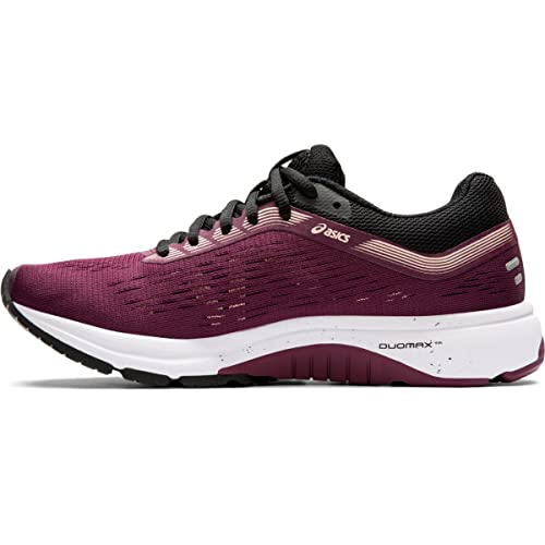 ASICS Women's GT-1000 7 Running Shoes, 10, Roselle/Black