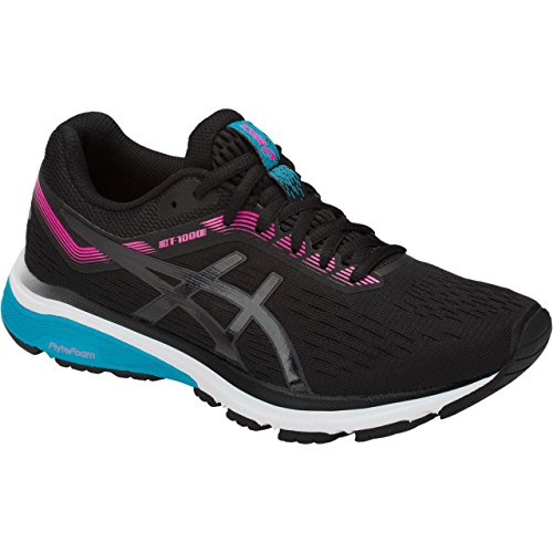 ASICS GT-1000 7 Women's Running Shoe Black/Pink Glow 9.5