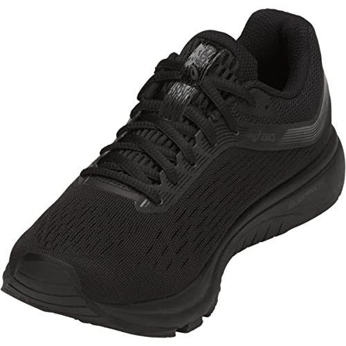 ASICS Women's GT-1000 7 Running Shoes, 9.5, Black/Phantom