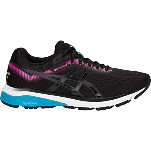 ASICS GT-1000 7 Women's Running Shoe Black/Pink Glow 9.5