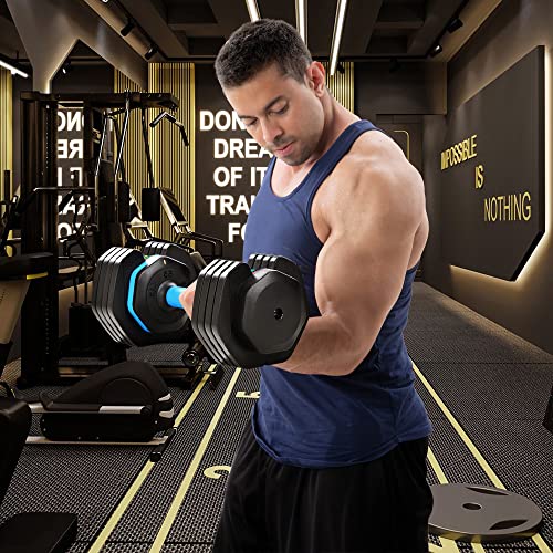 Merax Deluxe 71.5 Pounds Adjustable Dial Dumbbell