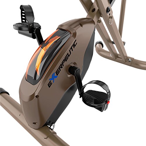 Exerpeutic GOLD 500 XLS Foldable Upright Bike, 400 lbs