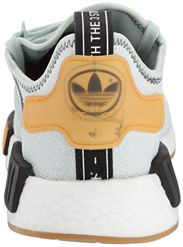 adidas NMD_R1 Women's Running Shoe, Vapour Green/Gold, 10