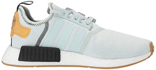 adidas NMD_R1 Women's Running Shoe, Vapour Green/Gold, 10