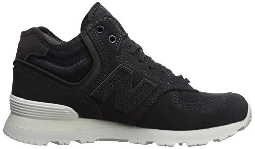 New Balance Women's 574 V1 Mid Sneaker, Phantom/Phantom, 8 Wide