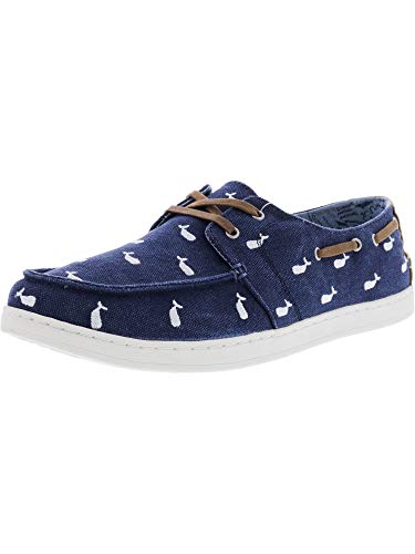 TOMS Men's Oceana Embroidered Whale 12 D US