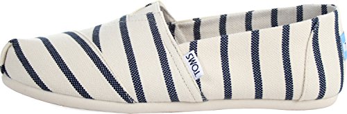 TOMS Men's Alpargata Loafer Flat, White, 12