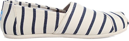 TOMS Men's Alpargata Loafer Flat, White, 12
