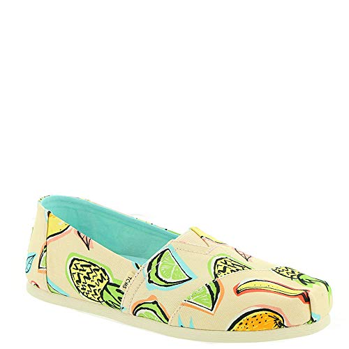 TOMS Women's Alpargata Espadrille, Size: 12 B(M) US, Color: Coral Pink Cuba Frui