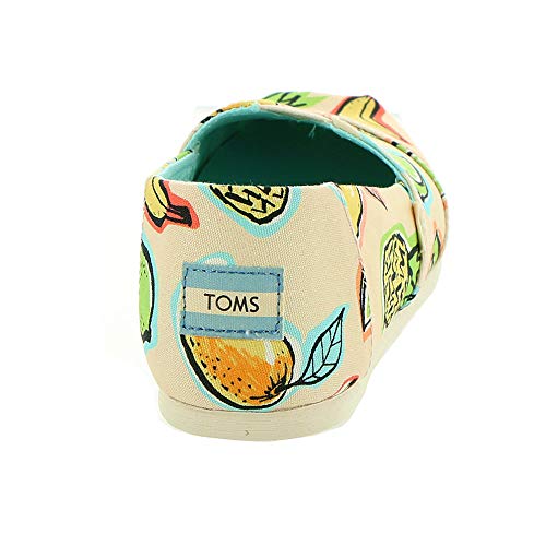 TOMS Women's Alpargata Espadrille, Size: 12 B(M) US, Color: Coral Pink Cuba Frui