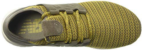 New Balance Men's Fresh Foam Cruz V2 Sneaker, Sunflower/Light Chalk Board/Birch, 11.5 D US