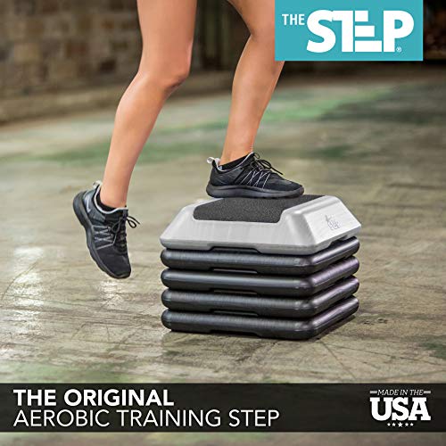 Adjustable High Step Aerobic Platform - Home Gym Exercise