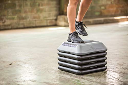 Adjustable High Step Aerobic Platform - Home Gym Exercise