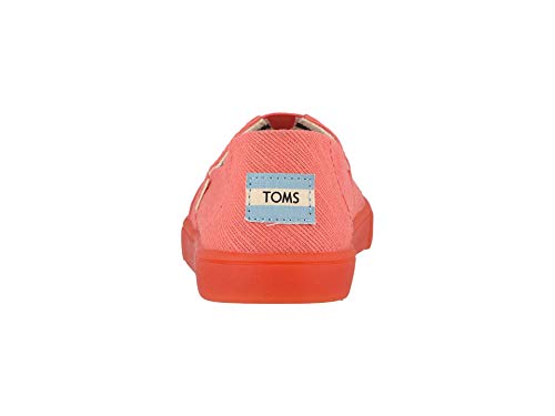 TOMS Alpargata Cupsole Persimmon Heritage Canvas Cupsole 6.5 B (M)