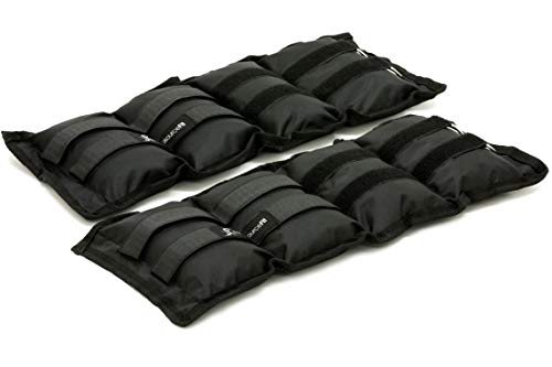 Prosource Fit Ankle Wrist Weights Set of 2, Adjustable Comfort Fit, 1 to 5 lb for Women, and Men