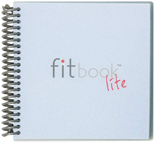 Fitlosophy Fitbook Lite 6-Week Fitness Weight Loss Food Journal and Meal Planner, 6.2" W x 5.8" L