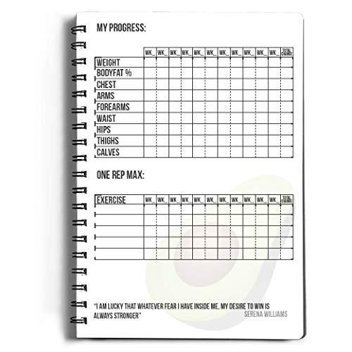 Workout Log Gym - 5" x 8" Training and Gym Diary - Track 100 Workouts and Your Progress in Full Detail