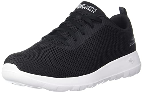 Skechers Performance Men's Go Walk Max-54601 Sneaker,black/white,9 M US