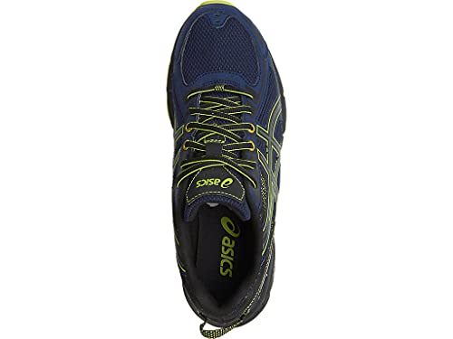 ASICS Men's Mens Gel-Venture 6 Athletic Shoe, Indigo Blue/Black/Energy Green, 9 Medium US