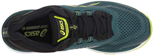 ASICS Men's GT-2000 6 Running Shoes, 12, Everglade/Black