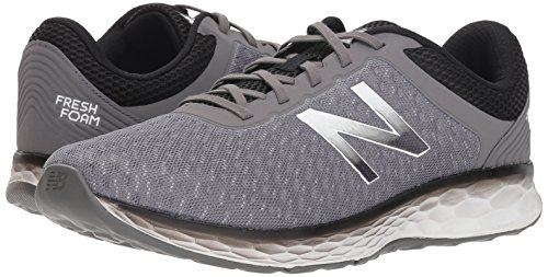 New Balance Men's Fresh Foam Kaymin V1 Running Shoe, Grey/Black, 12 D US