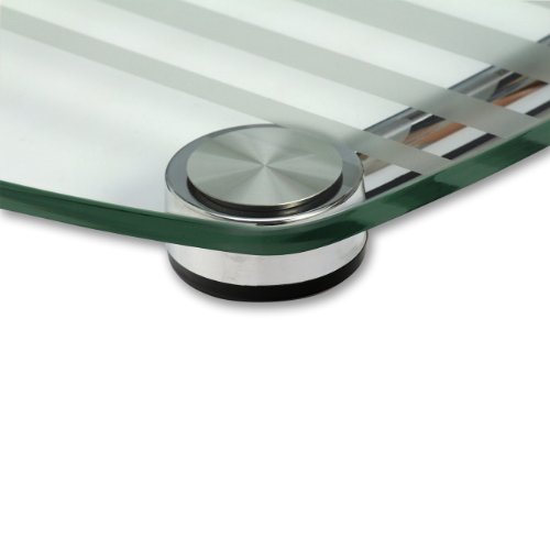 Taylor Glass and Chrome Digital Bathroom Scale, 400 Lb. Capacity