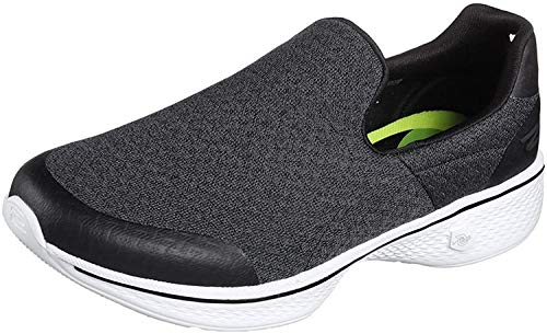 Skechers Performance Women's Go Walk 4 Pursuit Walking Shoe, Black/White - 7 C/D US