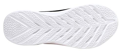 YILAN Women's Fashion Sneakers Breathable Sport Shoes (9, Tex Black)