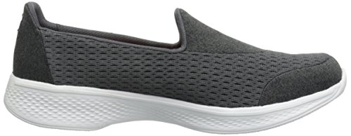 Skechers Performance Women's Go Walk 4 Pursuit Walking Shoe, Charcoal - 10 C/D US