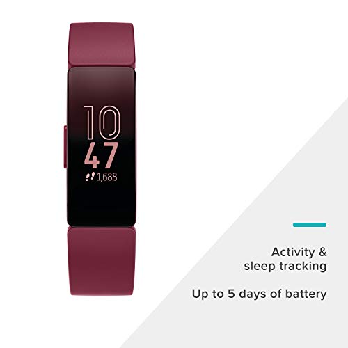 Fitbit Inspire Hr Heart Rate & Fitness Tracker with S & L Bands