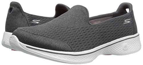 Skechers Performance Women's Go Walk 4 Pursuit Walking Shoe, Charcoal - 10 C/D US