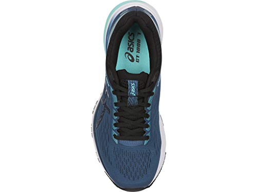 ASICS Women's GT-1000 7 Running Shoes, 6.5, Grand Shark/Black