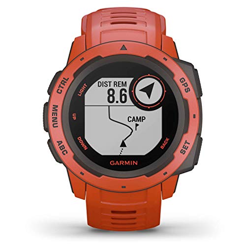 Garmin Instinct, Rugged Outdoor Watch with GPS