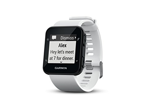 Garmin 010-01689-03 Forerunner 35, Easy-to-Use GPS Running Watch, White
