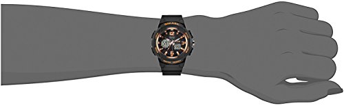 SMAEL Women's Sport Wrist Watch Quartz Dual Movement with Analog-Digital Display Watches for Women (Rose Gold)