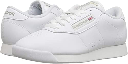 Reebok Women's Princess Aerobics Shoe, White, 9 M