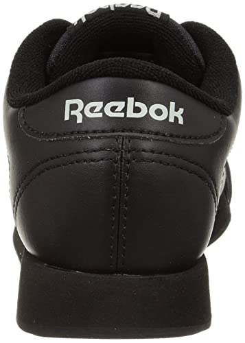 Reebok Women's Princess Sneaker, Black, 9.5 W