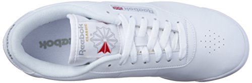 Reebok Women's Princess Aerobics Shoe, White, 10 M US