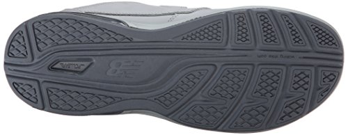 New Balance Men's 813 V1 Hook and Loop Walking Shoe, Silver Mink/Lead, 8 X-Wide