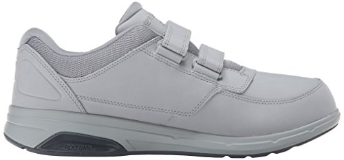 New Balance Men's 813 V1 Hook and Loop Walking Shoe, Silver Mink/Lead, 8 X-Wide