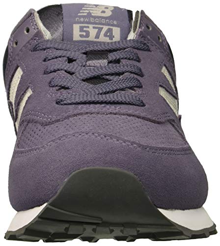 New Balance Women's 574 V2 Holiday Sparkler Sneaker, Deep Cosmic Sky/Marblehead, 10