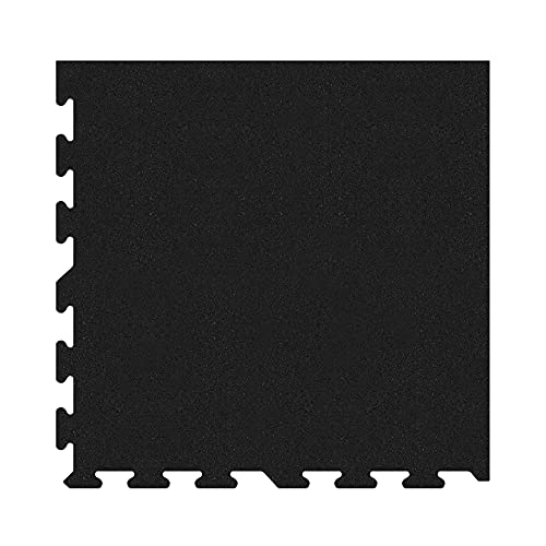 8mm Thick Rubber Interlocking Floor Tiles - Strong & Safe