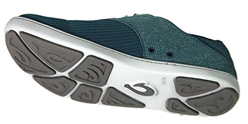 OLUKAI Nohea Moku Shoe - Men's Stormy Blue/Stormy Blue, 14.0