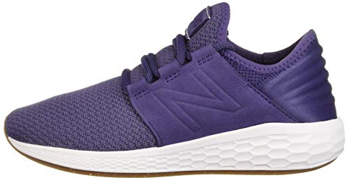 New Balance Women's Fresh Foam Cruz v2 Knit Sneaker, Wild Indigo/Wild Indigo, 8 B US