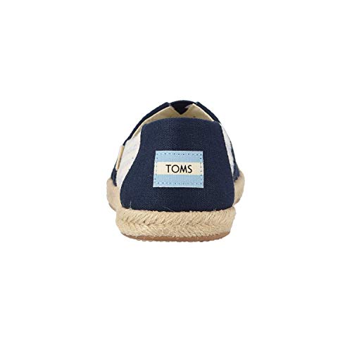 TOMS Women's, Alpargata Rope Espadrille Slip-On Navy Multi