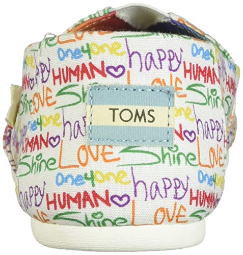 TOMS Women's Alpargata Espadrille, Size: 8 B(M) US, Color: Multi Unity Print Canv