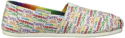 TOMS Women's Alpargata Espadrille, Size: 8 B(M) US, Color: Multi Unity Print Canv
