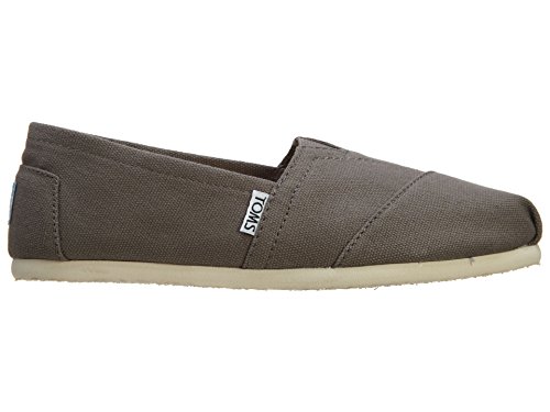 TOMS Women's Classic Canvas Slip-On,Ash,8 M US