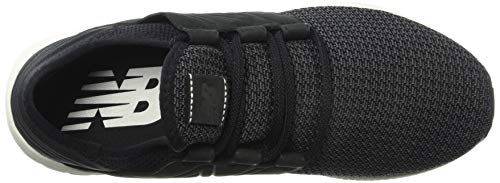 New Balance Women's Fresh Foam Cruz V2 Sneaker, Black/Magnet/Sea Salt, 7 W US