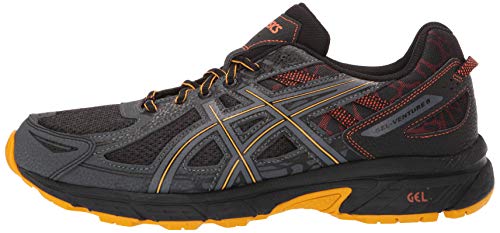 ASICS Men's Gel-Venture 6 MX Running Shoes, 12.5, Black/Sunflower